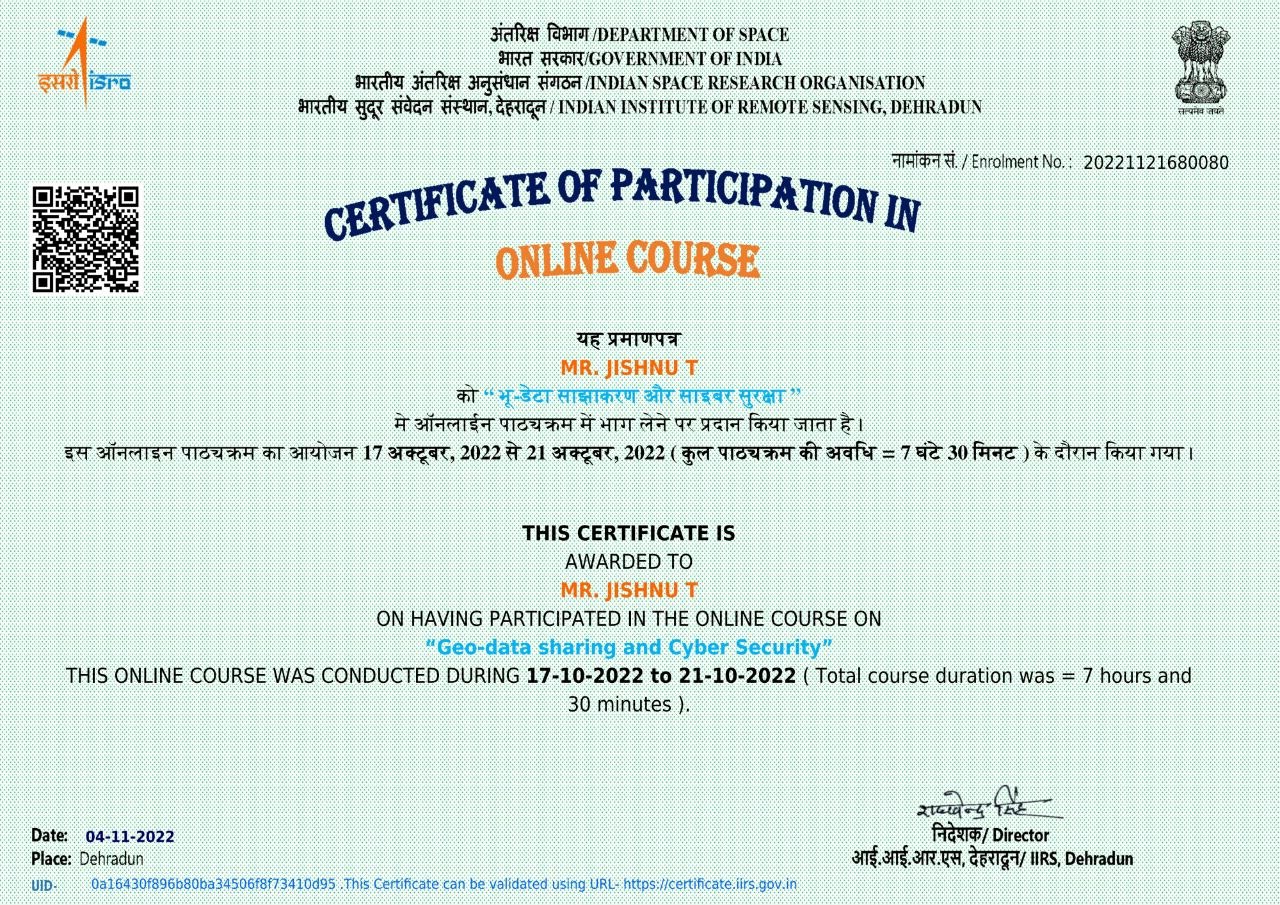 Geo-Data Sharing & Cyber Security
